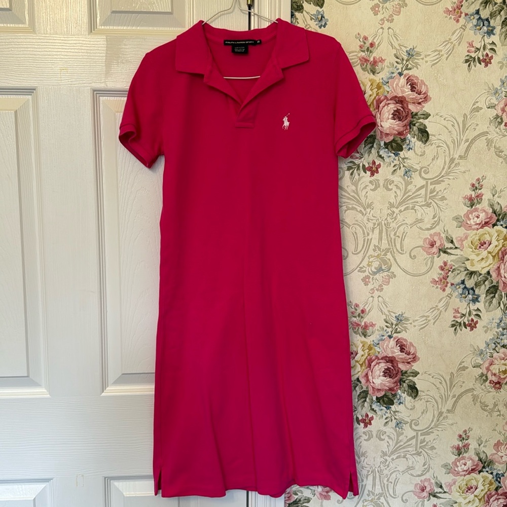 Ralph Lauren sport pink dress